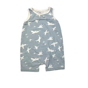 Winter Water Factory Organic Birds Romper